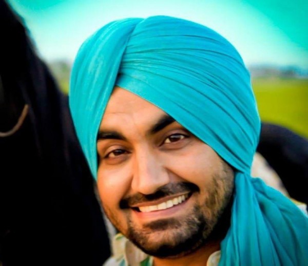 Ravinder Grewal Wearing Sky Blue Turban