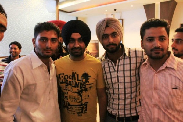 Ravinder Grewal With Fans 