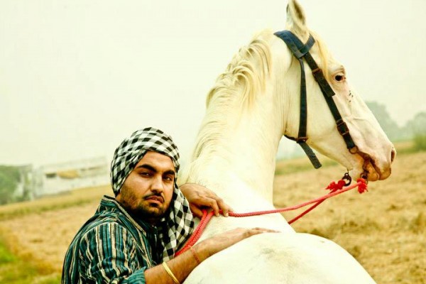 Ravinder Grewal With Horse