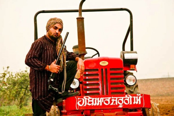 Ravinder Grewal With Tractor