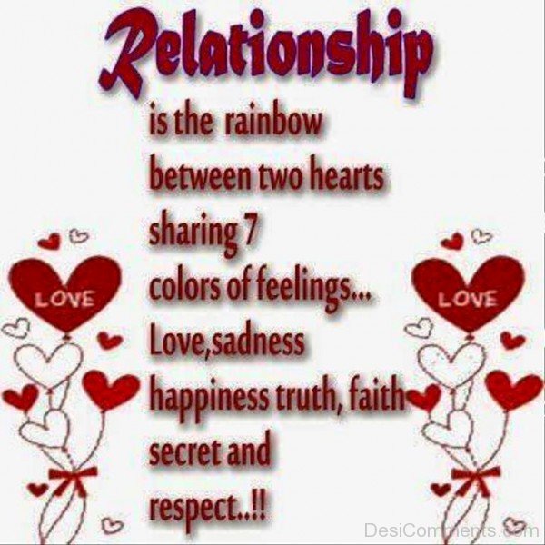 Relationship Is The Rainbow