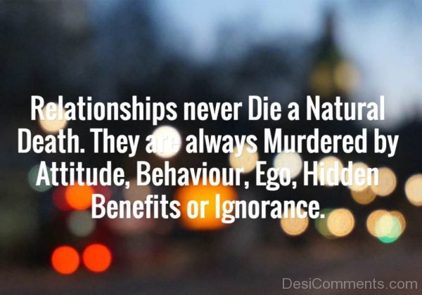 Relationships Never Die-Dc159