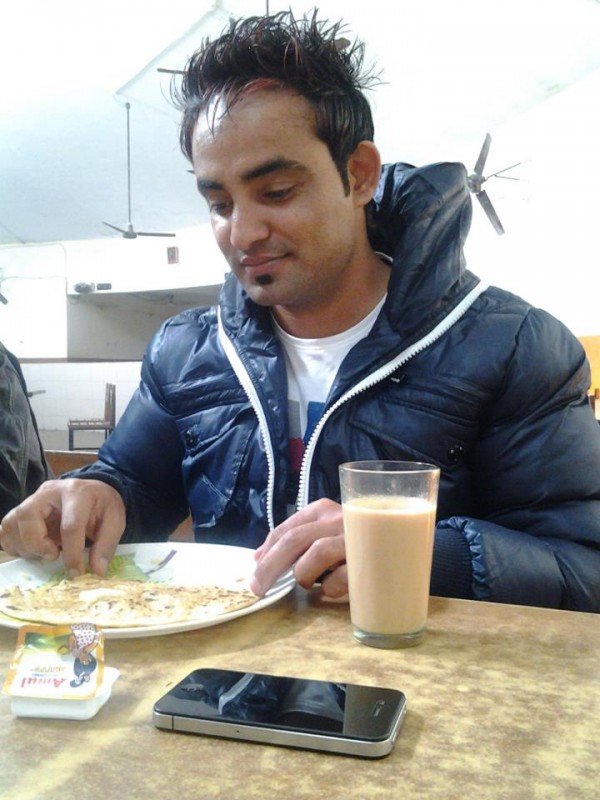 Resham Singh Anmol Is Eating