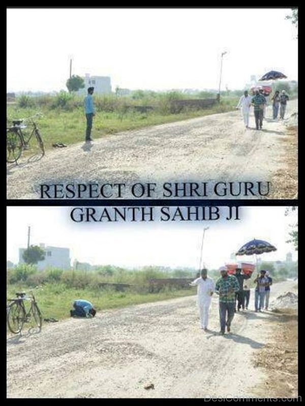 Respect Of Shri Guru Granth Sahib Ji-DC124