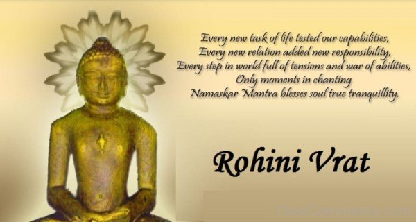 Rohini Vrat -Every new Task