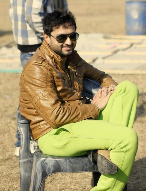 Roshan Prince sitting on chair