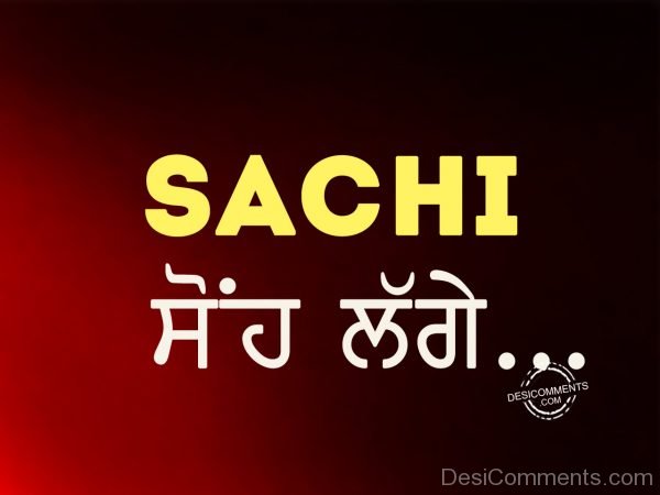 Sachi soh lagge