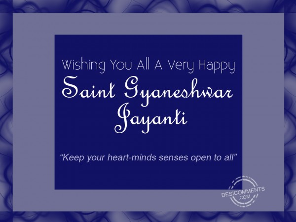 Saint Gyaneshwar Jayanti