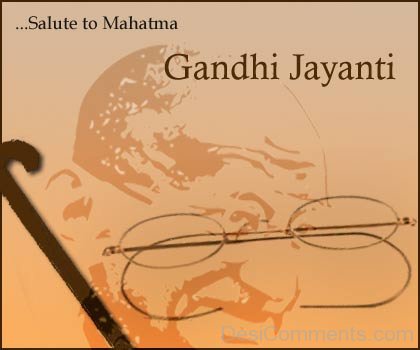 Salute To Mahatma Gandhi