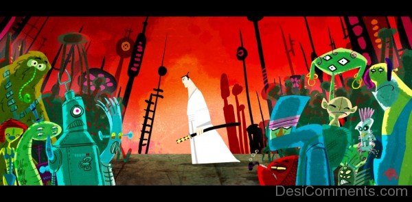 Samurai Jack In The City