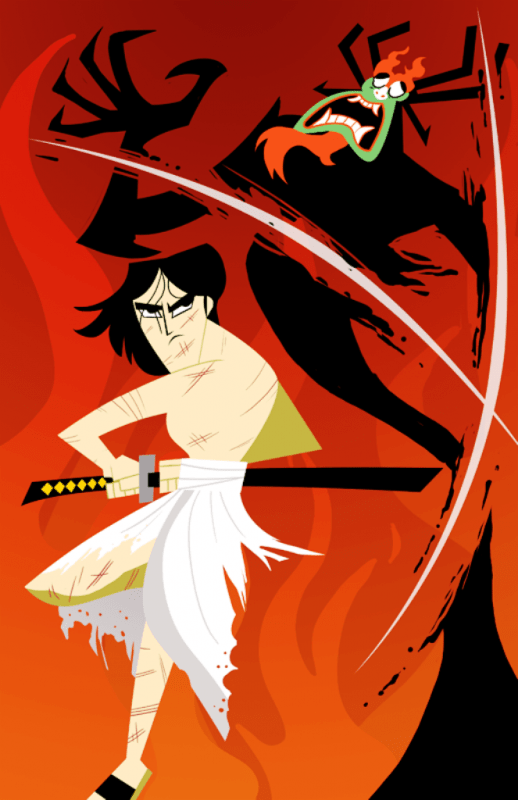 Samurai Jack Kills Aku Image