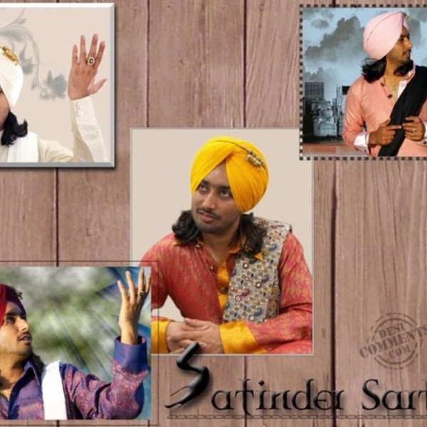Satinder Sartaj In Four Different Poses