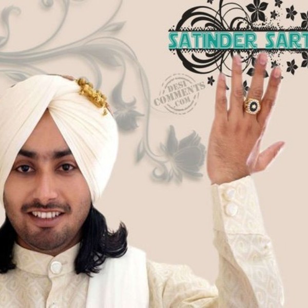 Satinder Sartaj In White Turban