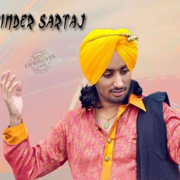 Satinder Sartaj In Yellow Turban