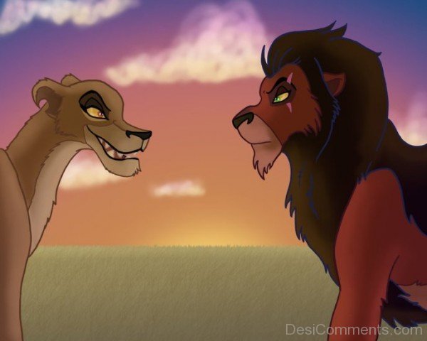 Scar And Zira-DESI7814