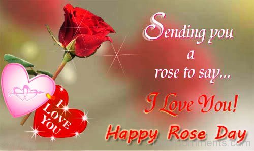 Sending You A Rose Day