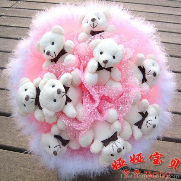 Sweet Pink Teddy Bears