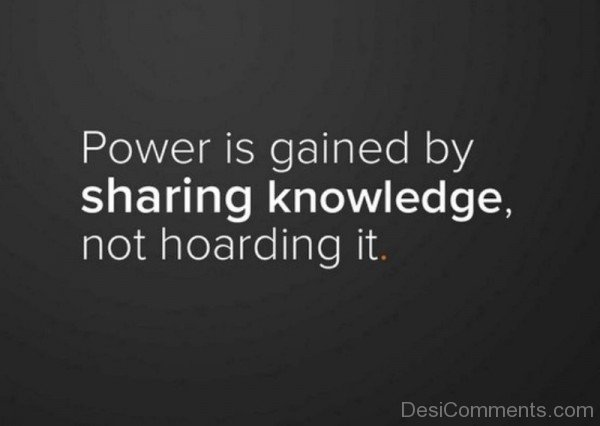 Sharing Knowledge-dc02129