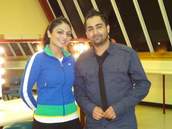 Sherry Maan With Neeru Bajwa 