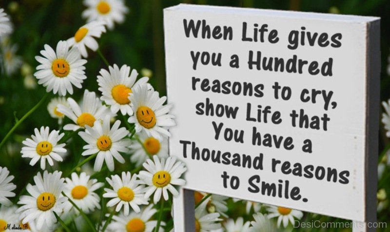 Life is funny. A hundred and one reasons. A hundred and one reasons идиома. When Life gives you a hundred reasons to Cry, show Life that you have a Thousand reasons to smile.. Life is short quotes.