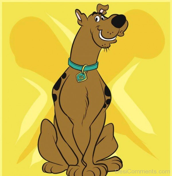 Sitting Image Of Scooby Doo