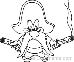 Sketch Of Yosemite Sam