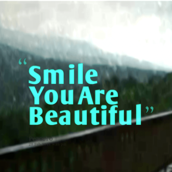 Smile You Are Beautiful-pol912DESI25
