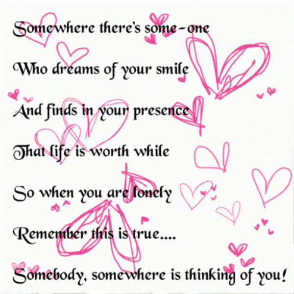 Somebody,Somewhere Is Thinking Of You-twq131desi33