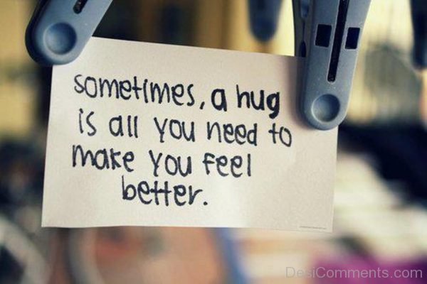 Sometimes A Hug Is All You Need-DC100