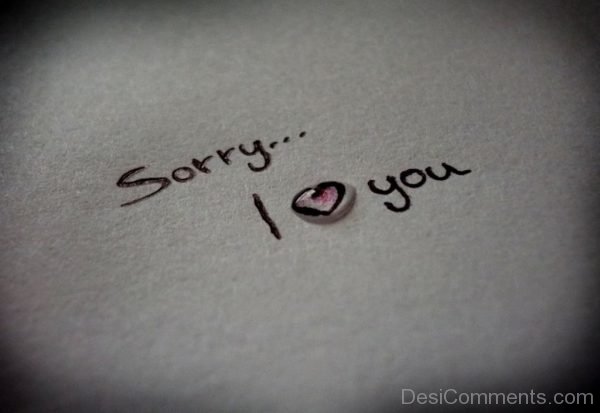 Sorry I Love You-Dc40