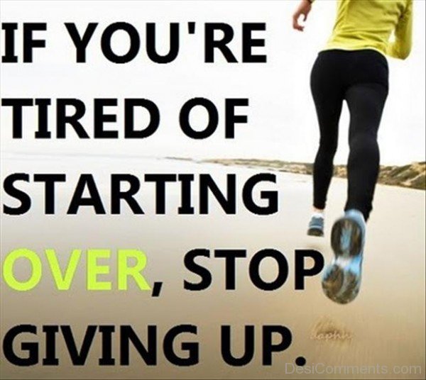 Stop Giving Up-DC987DC081