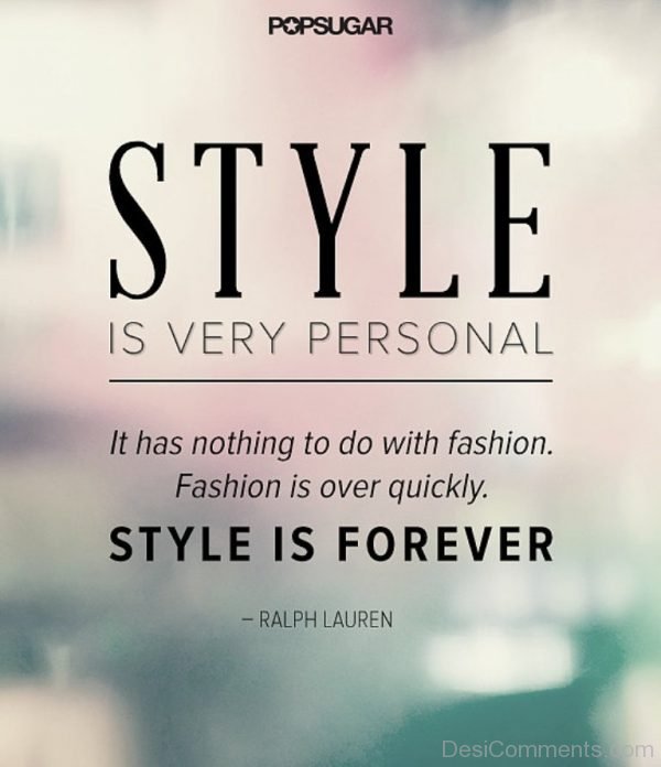 Style Is Forever-Dc182