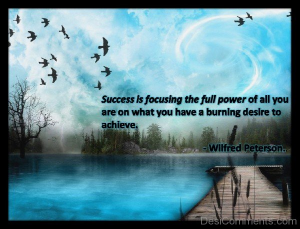 Successful Is Focusing The Full Power Of All-M.P98531-DESi50