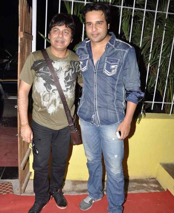 Sudesh Lehri And Krishna Abhishek At ‘The Coffee Adda’ Launch