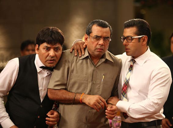 Sudesh Lehri During Movie Scene