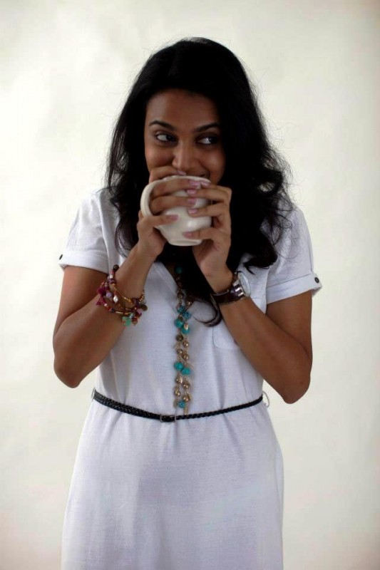 Swara Bhaskar Giving A Tea Pose 