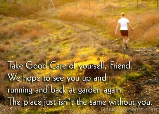 take good care of me meaning