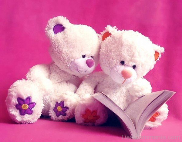 Teddy Bears With Book