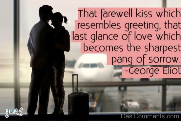 Thar farewell kiss- DC547