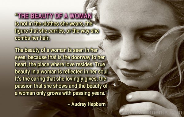 The Beauty Of A Woman
