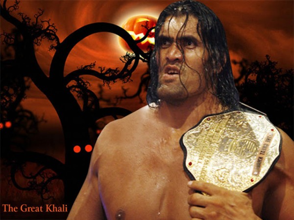 The Great Khali is an Indian wrestler00