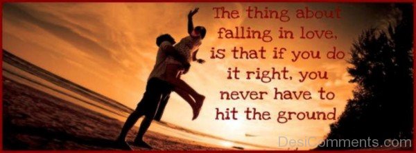 The Thing About Falling In Love- DC 32085