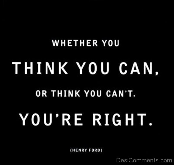 Think You Can’t