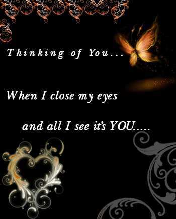 Thinking of You – All I See It’s You
