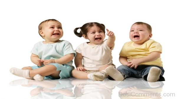 Three Babies Crying-DC54