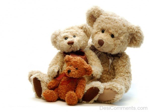 Three Teddy Bears