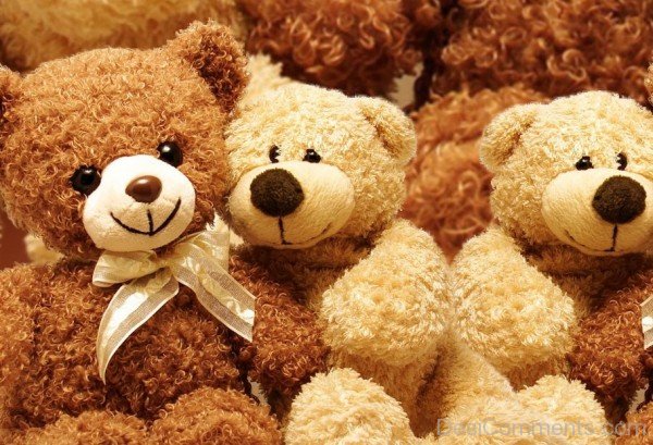 Three Teddy Bears Image