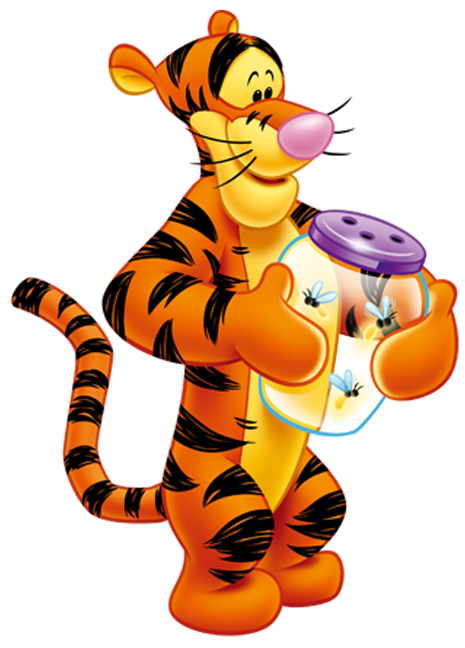 Tigger Holding Bee Jar Picture