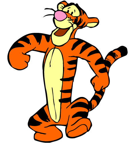 Tigger Looking Happy