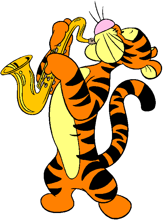 Tigger Playing Truimph